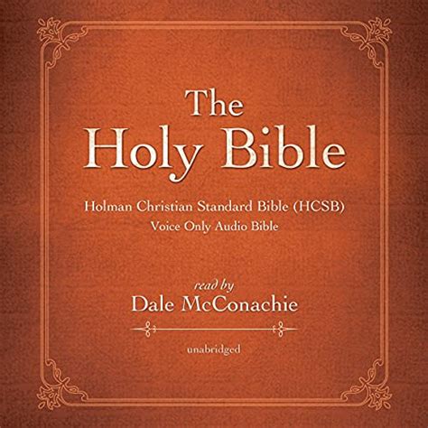 Holy Bible HCSB .